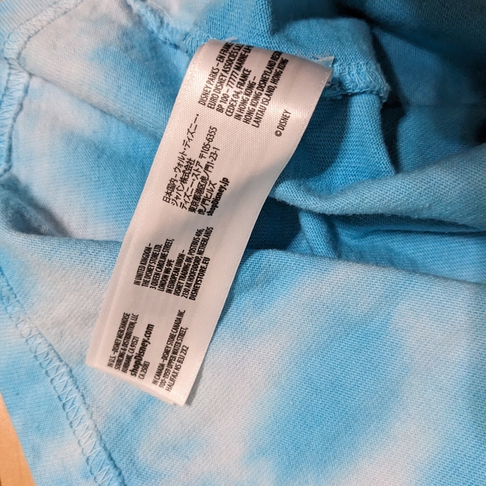 EUC! Run Disney 2022 Princess Marathon Weekend Spirit Jersey Blue Tie Dye Size L - Picture 14 of 16